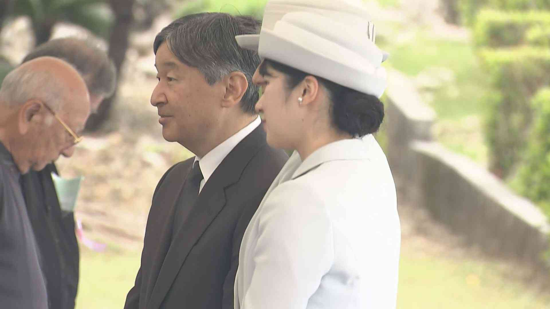 天皇皇后両陛下・愛子さま　糸満市で戦没者を慰霊　5日は対馬丸記念館・首里城を視察（RBC琉球放送） - Yahoo!ニュース