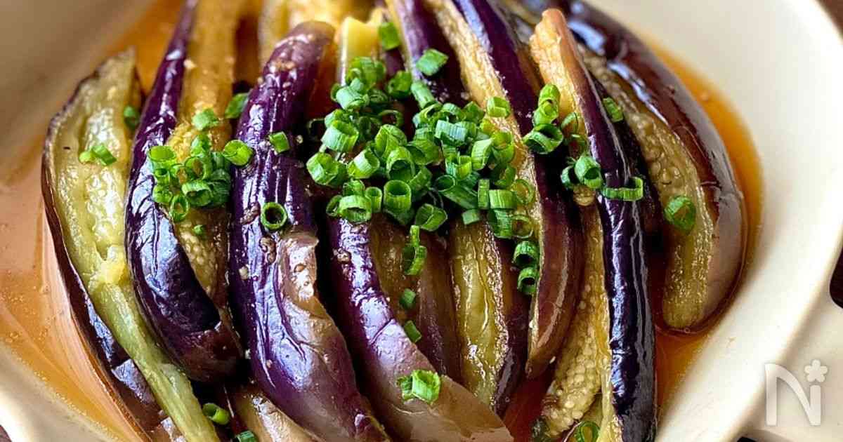 レンジで作る野菜のご馳走♪なすの中華風南蛮 | レシピサイトNadia