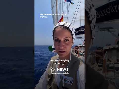 “Israel” jams communications of Gaza aid flotilla “Madleen”