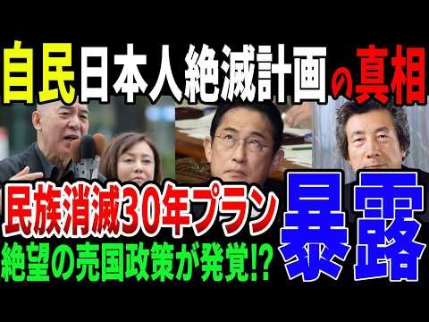 【衝撃】実は日本民族絶滅計画だったのか？絶望的な自民党の移民政策！？