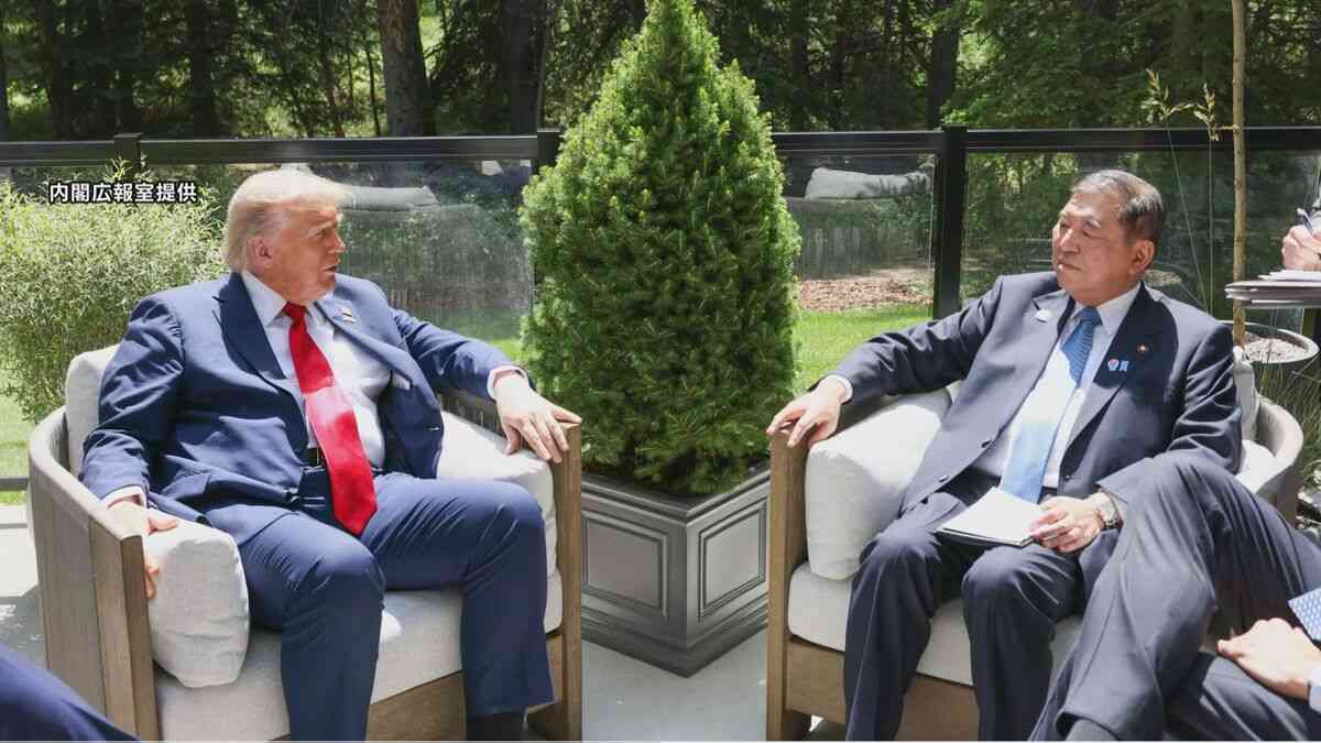 【速報】石破総理「認識一致していない点が残っている」　トランプ米大統領と首脳会談　日米関税交渉は合意に至らず | TBS NEWS DIG
