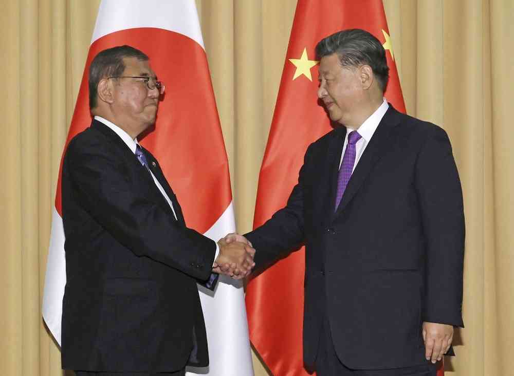 中国、石破政権の存続望む　関係安定に期待|47NEWS（よんななニュース）