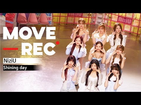 NiziU - Shining day |  MOVE REC. | PERFORMANCE VIDEO | dingo japan