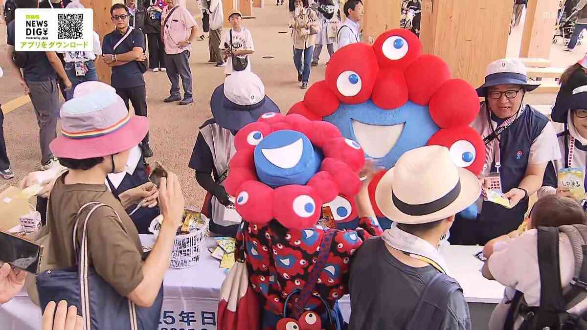大阪・関西万博　熱中症対策で「塩アメ」配布　連日厳しい暑さに熱中症の疑いで救急搬送も　大阪はきょうも猛暑日