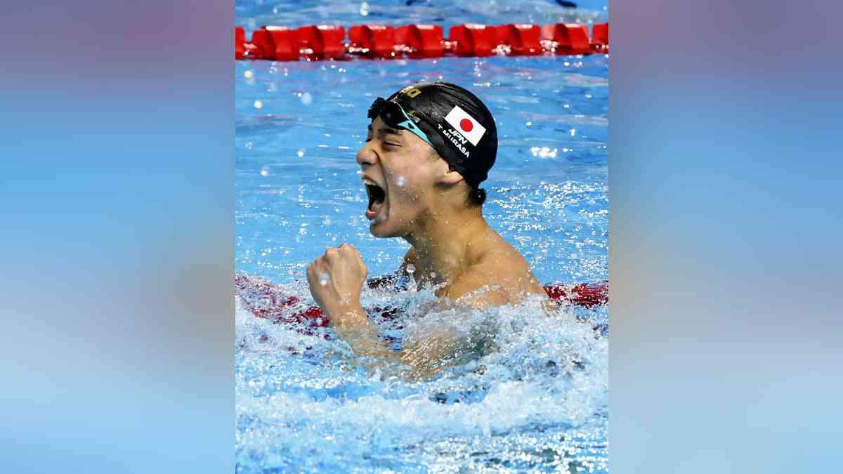 １８歳村佐達也、２００ｍ自由形で日本新…世界水泳・日本勢初メダルの「銅」 : 読売新聞