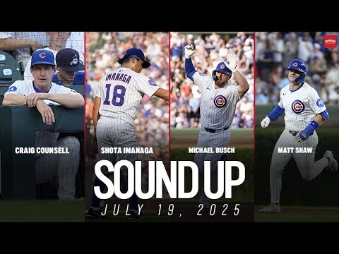 Cubs postgame interviews: Craig Counsell, Shota Imanaga, Michael Busch and Matt Shaw