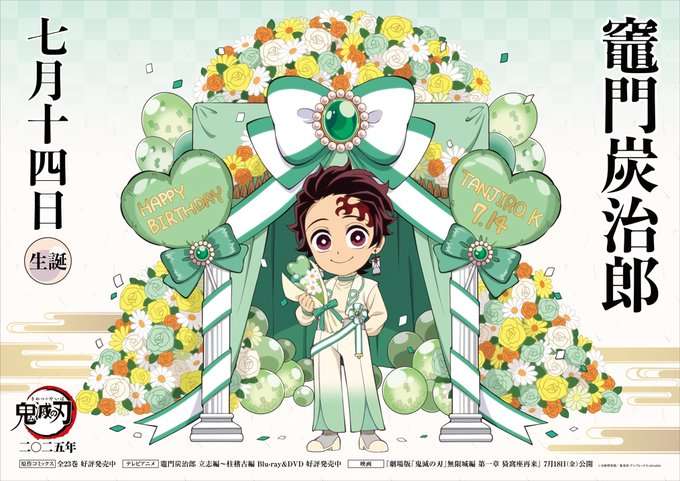 【祝！Happy Birthday】鬼滅の刃　竈門炭治郎