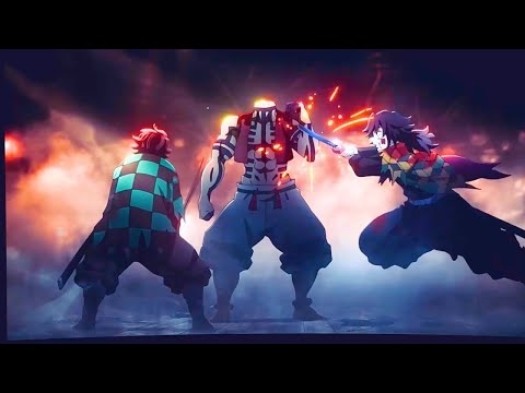 劇場版 鬼滅の刃 無限城編 第一章 猗窩座再来 Akaza vs Giyuu+Tanjiro