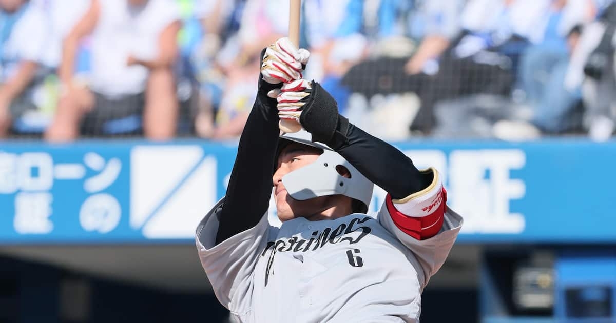 ロッテが乱打戦を制す　4安打の西川史礁にサブローコーチ「彼のバットスピードは普通と違う」 - サンスポ