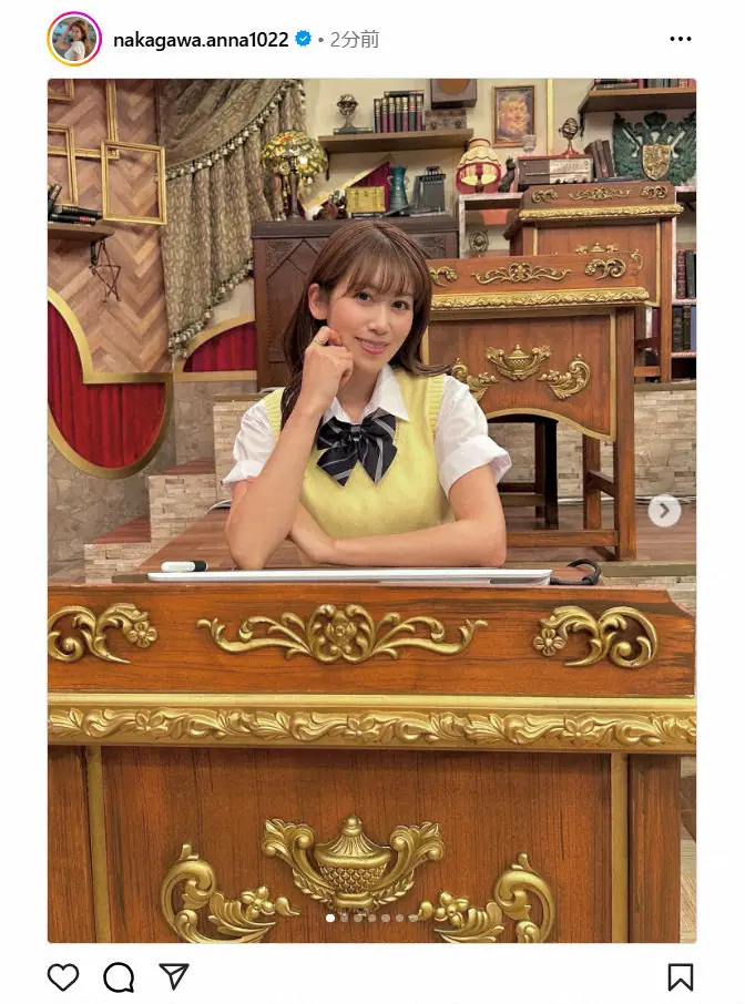 中川安奈アナ「リアルJK」時代の制服Sを公開「膝上何cmだろ」先生から丈の短さを毎日注意されていた - スポニチ Sponichi Annex 芸能