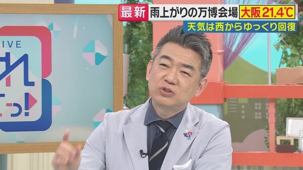「万博やろうと言い出した人天才」“発起人”橋下徹氏が自画自賛　来場者は目標に届かなくても「1日10万人が適度」と持論｜FNNプライムオンライン