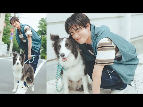 前田大輔さんが遊びにきてくれました！（ボーダーコリー｜月刊わんこ撮影オフショット）