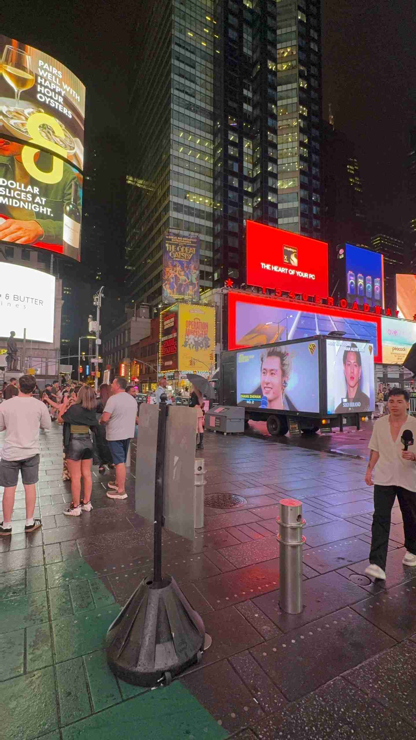 2025 Time Square New York Promo Campaign Photos & Video For Most Handsome/Beautiful Finalists - Netizens Choice Magazine
