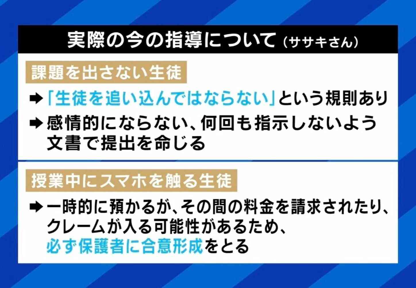 どこまで教育指導？“羽交い締め”で無罪判決…現役教師「教員は今たたかれやすい状況」「夏休みの宿題は数ページで『出してください』とお願いする」