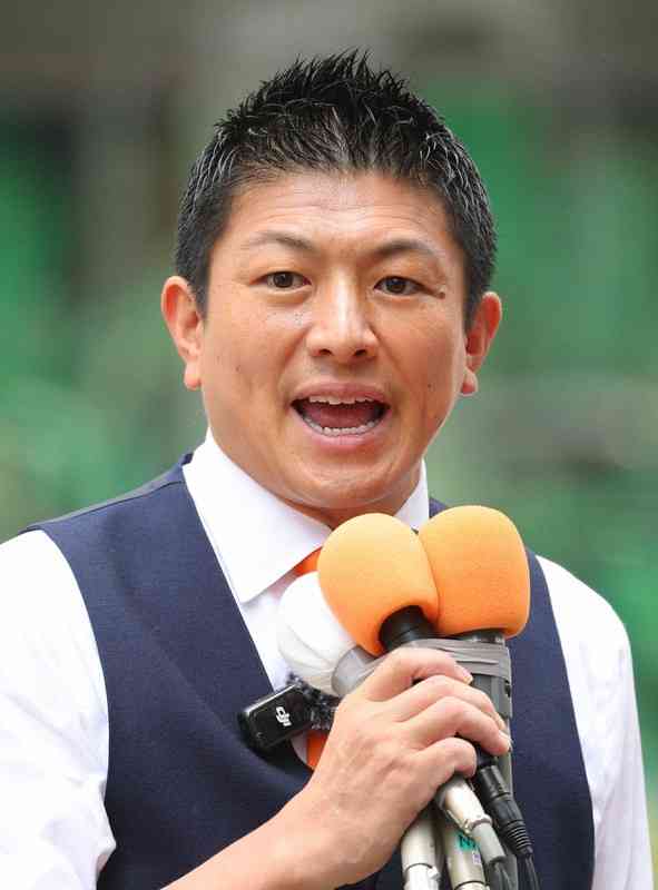 参政党の神谷代表「高齢の女性は子ども産めない」　公示第一声で言及