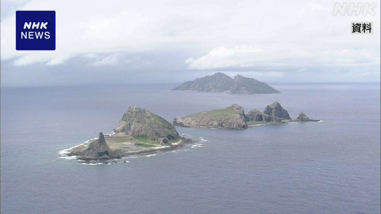 沖縄 尖閣諸島の沖合 中国海警局の船2隻が一時領海侵入 領海から出るも警告と監視続ける 海上保安本部 | NHK | 中国
