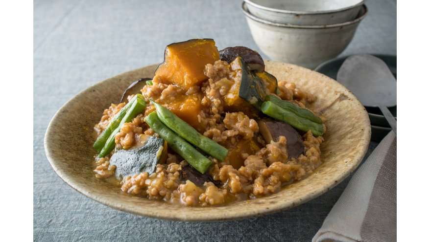 かぼちゃとしいたけの鶏そぼろあんかけ レシピ 笠原 将弘さん｜みんなのきょうの料理
