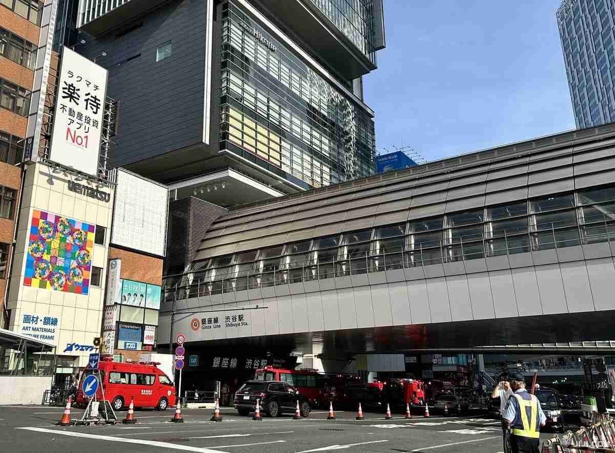 「渋谷ヒカリエ」で催涙スプレー　１７人体調不良、４０代男逮捕―警視庁：時事ドットコム
