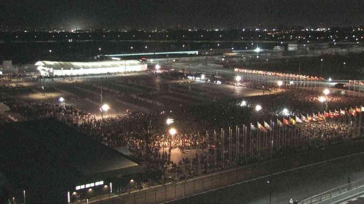【速報】万博会場で帰宅困難者続出…大阪メトロ中央線が運転見合わせ　万博最寄りの夢洲駅で入場規制