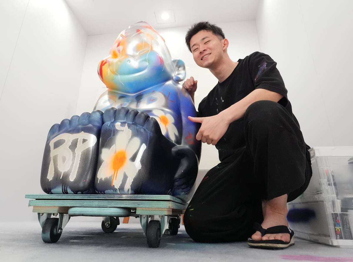 米津玄師が原点　花柄ビリケン像つくったパラアーティストMUSASHIが万博から世界へ（産経新聞） - Yahoo!ニュース