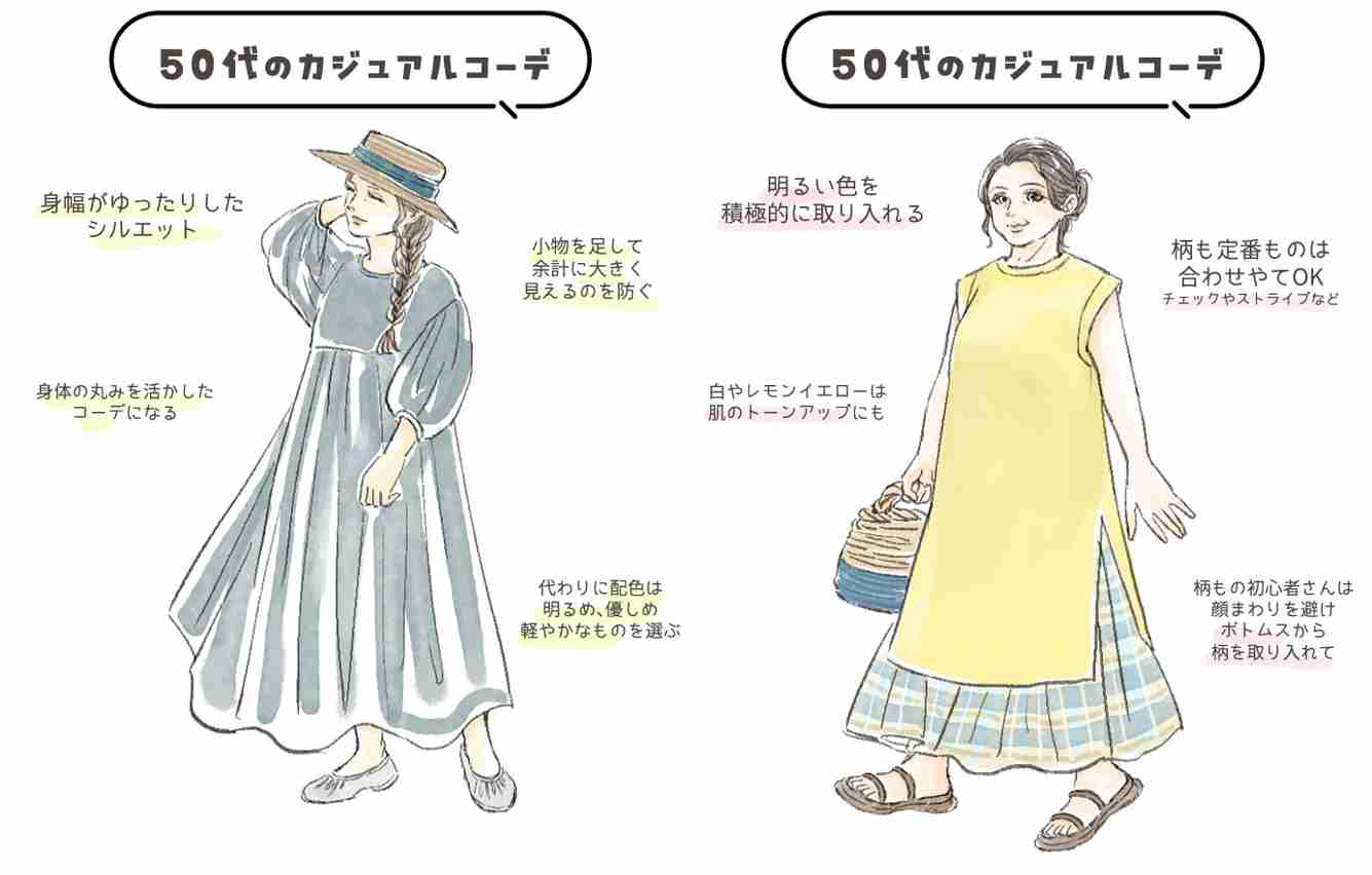 40代過ぎたら地味な服しか着ちゃダメ？ “服装で老ける人”と“カジュアルで花開く人”の大きな違い | 女子SPA！