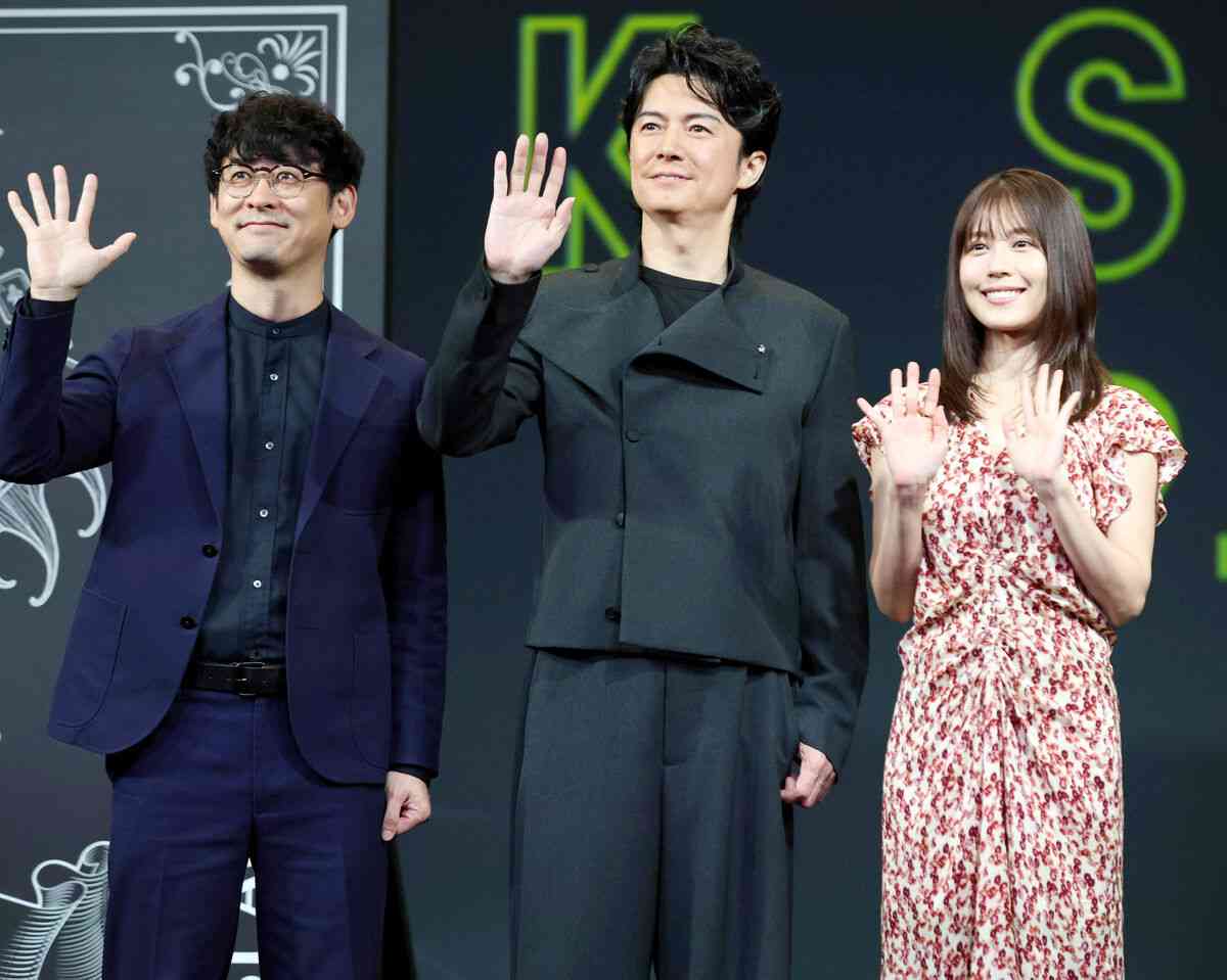 福山雅治、「有村架純さんは力がある」 有村との初共演に笑顔 「ブラック・ショーマン」完成報告会