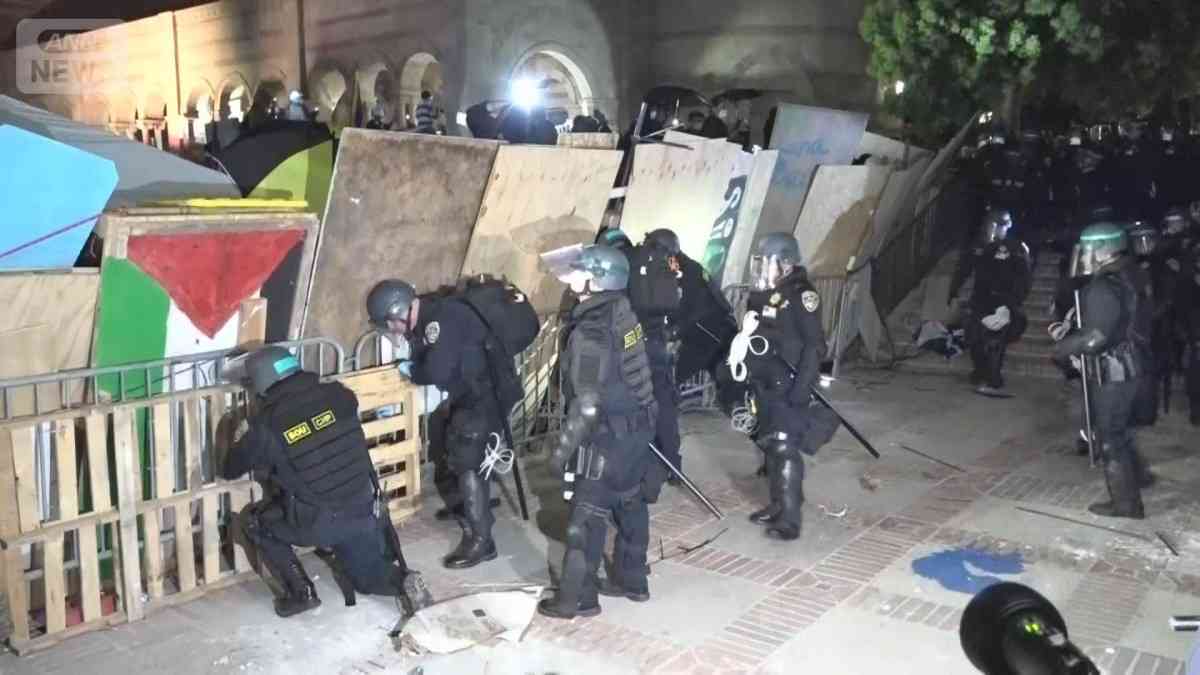 米政府がUCLAへ1千億円超要求　「反ユダヤ取り締まれ」助成金凍結　学生が提訴合戦