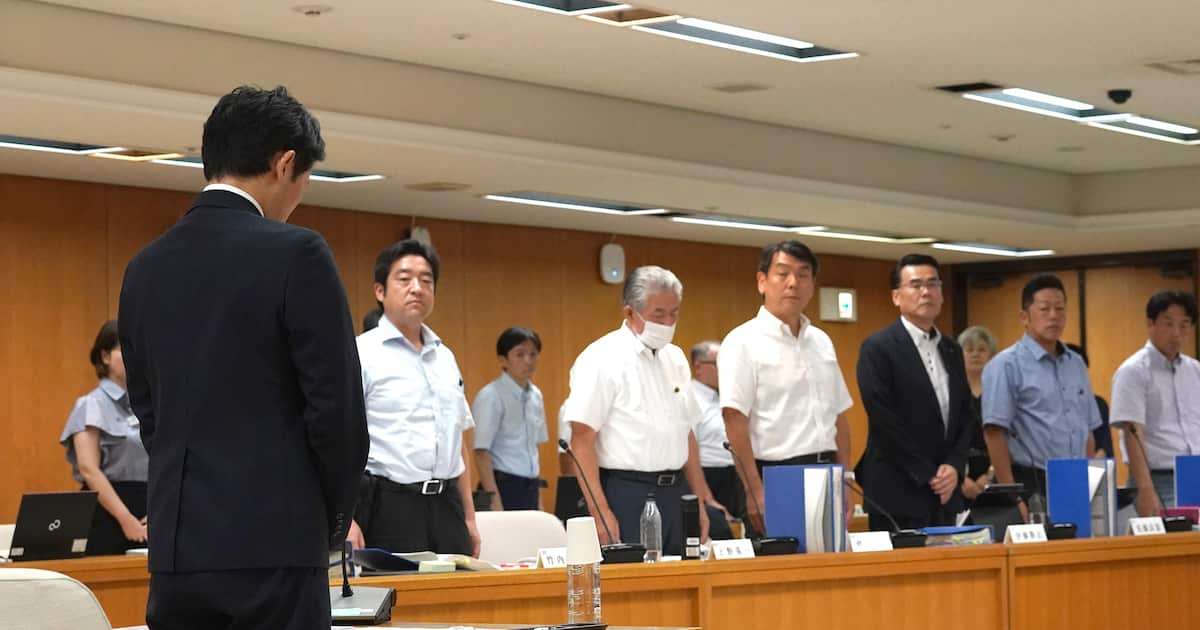斎藤知事、深夜チャットダメ出しで職員は即謝罪　「異常だ」と驚く百条委委員 - 産経ニュース