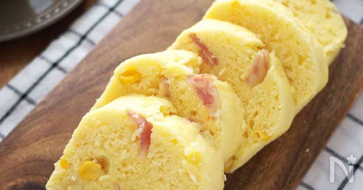 【フライパンで簡単】おもちベーコン蒸しパン♪コーンたっぷり! | レシピサイトNadia