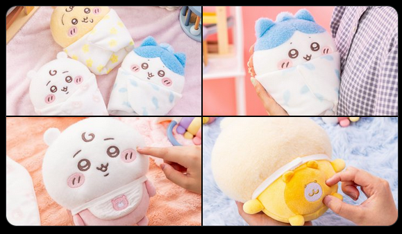 『ちいかわ』赤ちゃんちいかわ、キャベツに包まれたうさぎ…… 新グッズ「ちいかわbaby」がXでトレンド入り