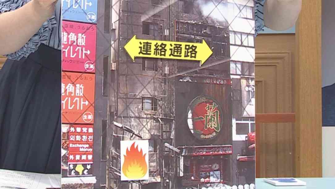 道頓堀火災ビル、消防が違反指摘　避難訓練未実施、隊員2人死亡
