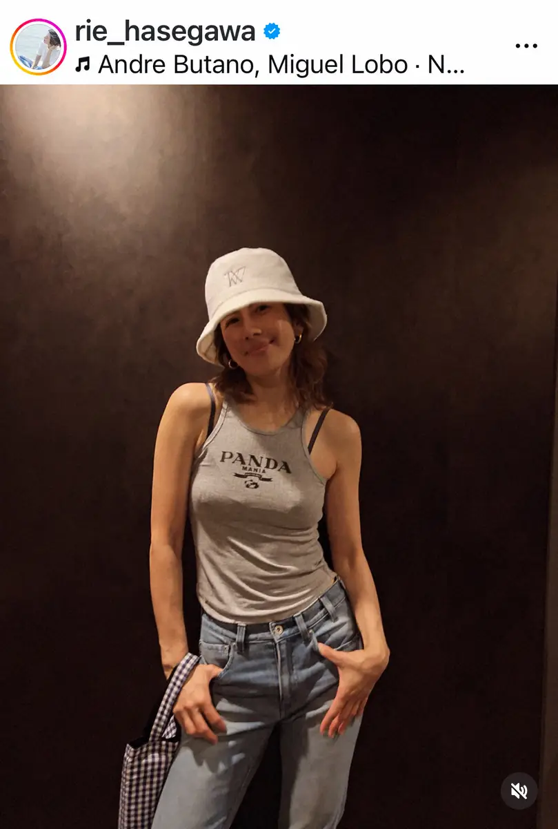 長谷川理恵「51歳のタンクやばって…」言われてもキッパリ　着こなす姿に「自然体が一番」の声 - スポニチ Sponichi Annex 芸能