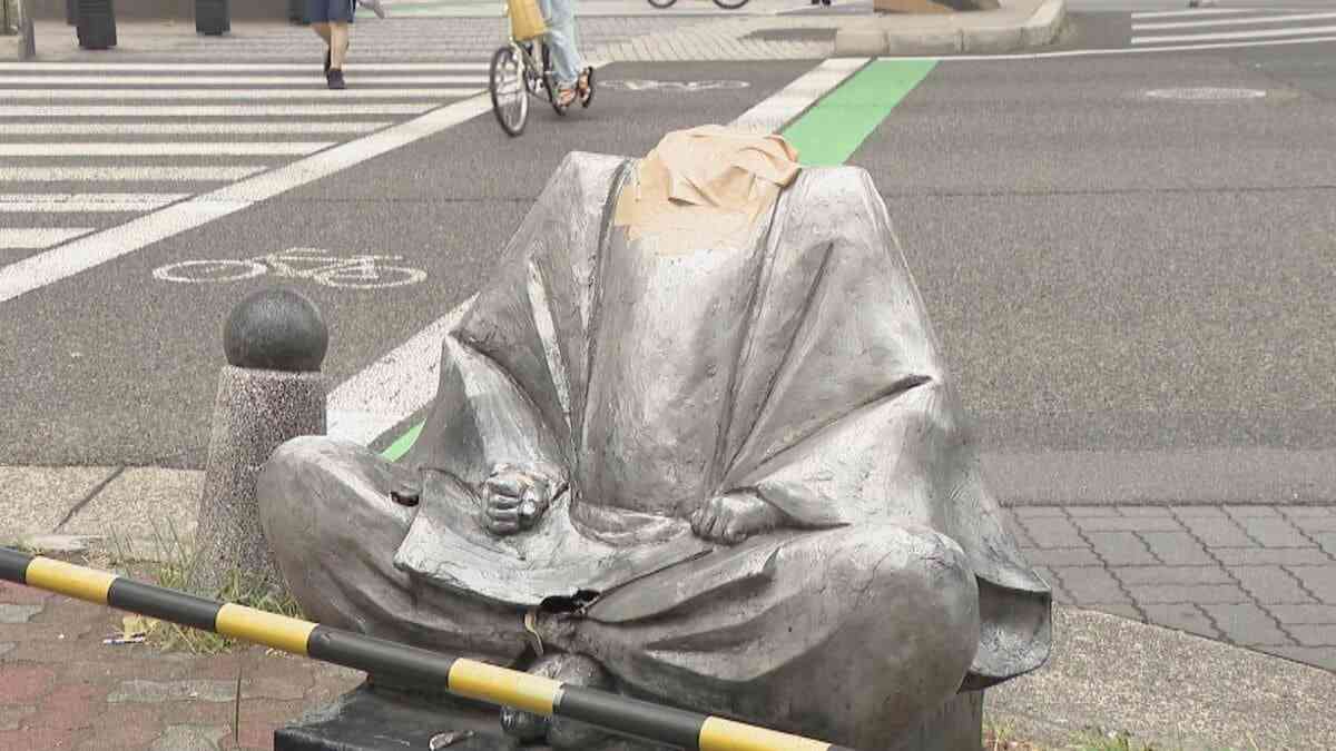 商店街の｢豊臣秀吉像｣頭部がなくなる  ｢首が折られた｣と連絡  過去には織田信長像の左腕がもぎとられる  名古屋･西区の円頓寺商店街 | 名古屋・愛知・岐阜・三重のニュース【CBC news】 | CBC web