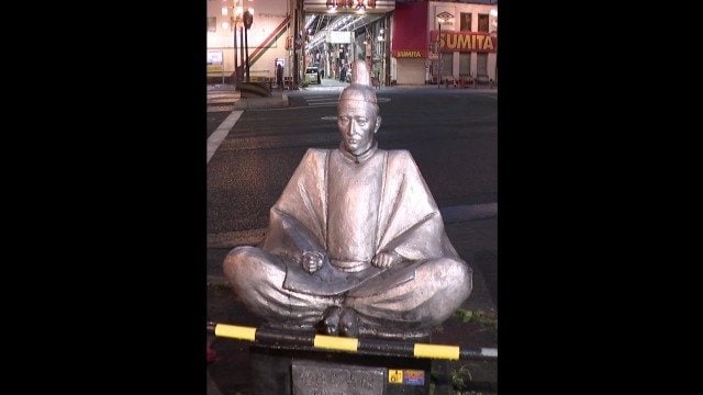商店街の「豊臣秀吉像」頭部がなくなる 「首が折られた」と連絡 過去には織田信長像の左腕がもぎとられる 名古屋・西区の円頓寺商店街