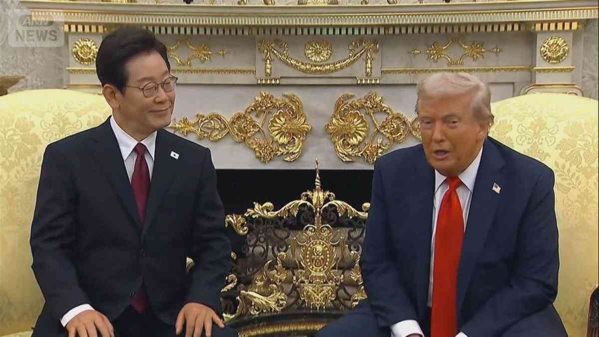 米大統領　韓国に基地の所有権要求　「アメリカが基地建設に巨額の費用投じた」