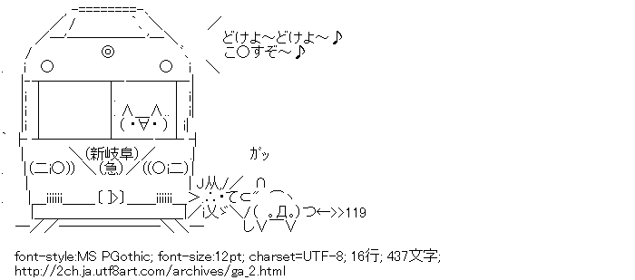 アスキーアート貼って行こう part2