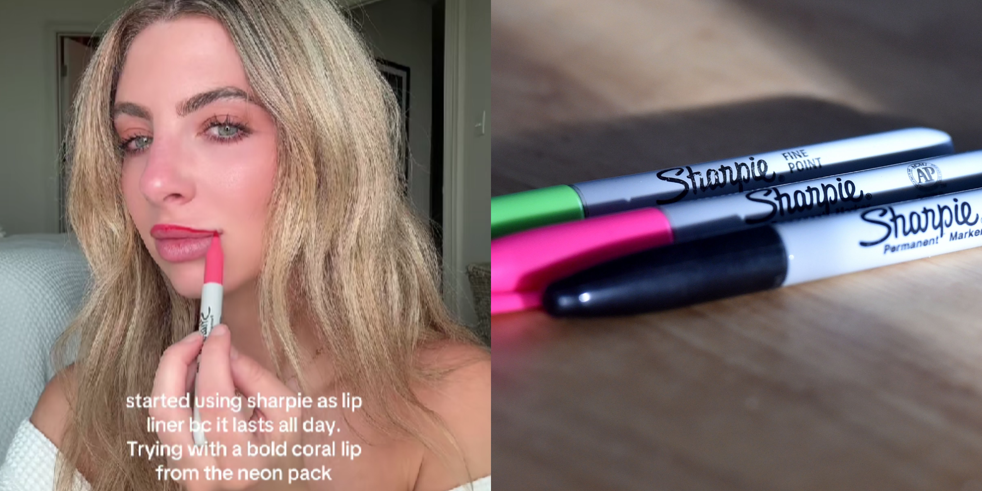 油性ペン「シャーピー」をリップライナー代わりに⁈ TikTok発のトレンドに医師が警鐘