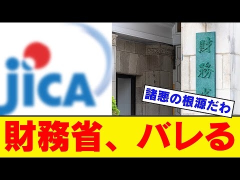 【衝撃】デモ勃発中のJICA、「財務省の天下り＆超高額給与」がバレて完全終了ｗｗｗ