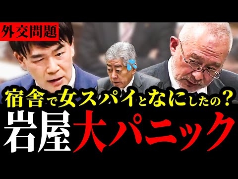 【岩屋毅】中国の女スパイが盗聴器を設置しました…岩屋にハニトラの疑惑が出てきました【岩屋外務大臣/島田洋一/大西健介】