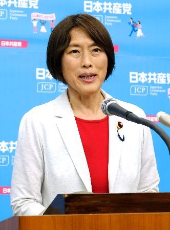 共産党・田村智子委員長、外国人差別に反対　「危険な潮流を包囲しよう」