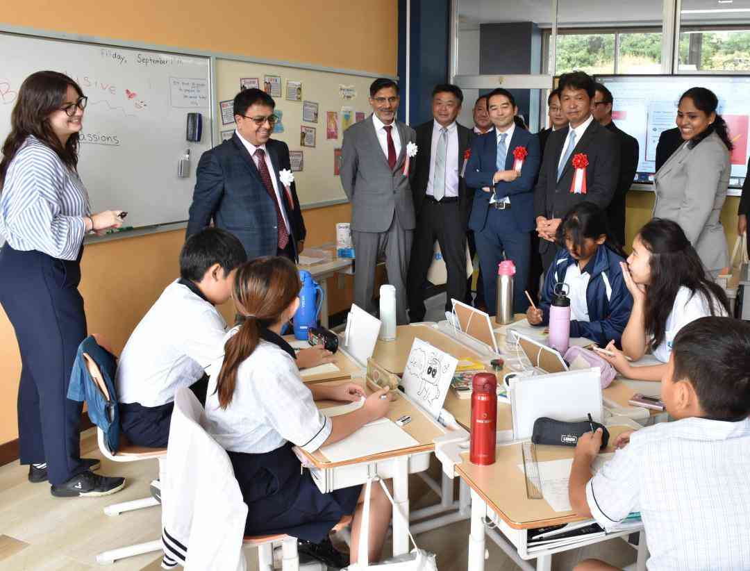 つくばにアジア系国際学校　筑波小跡地、開校祝う　茨城（茨城新聞クロスアイ） - Yahoo!ニュース