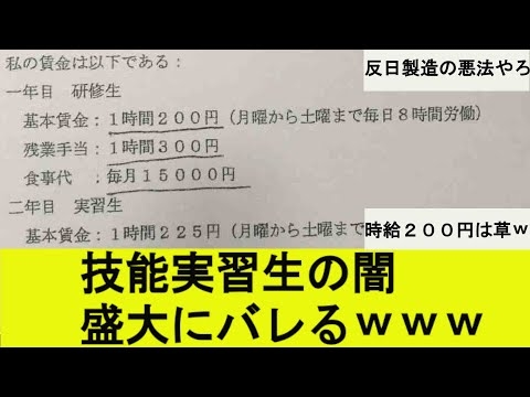 技能実習生の闇、バレるｗｗｗ【2chまとめ】【2chスレ】【5chスレ】