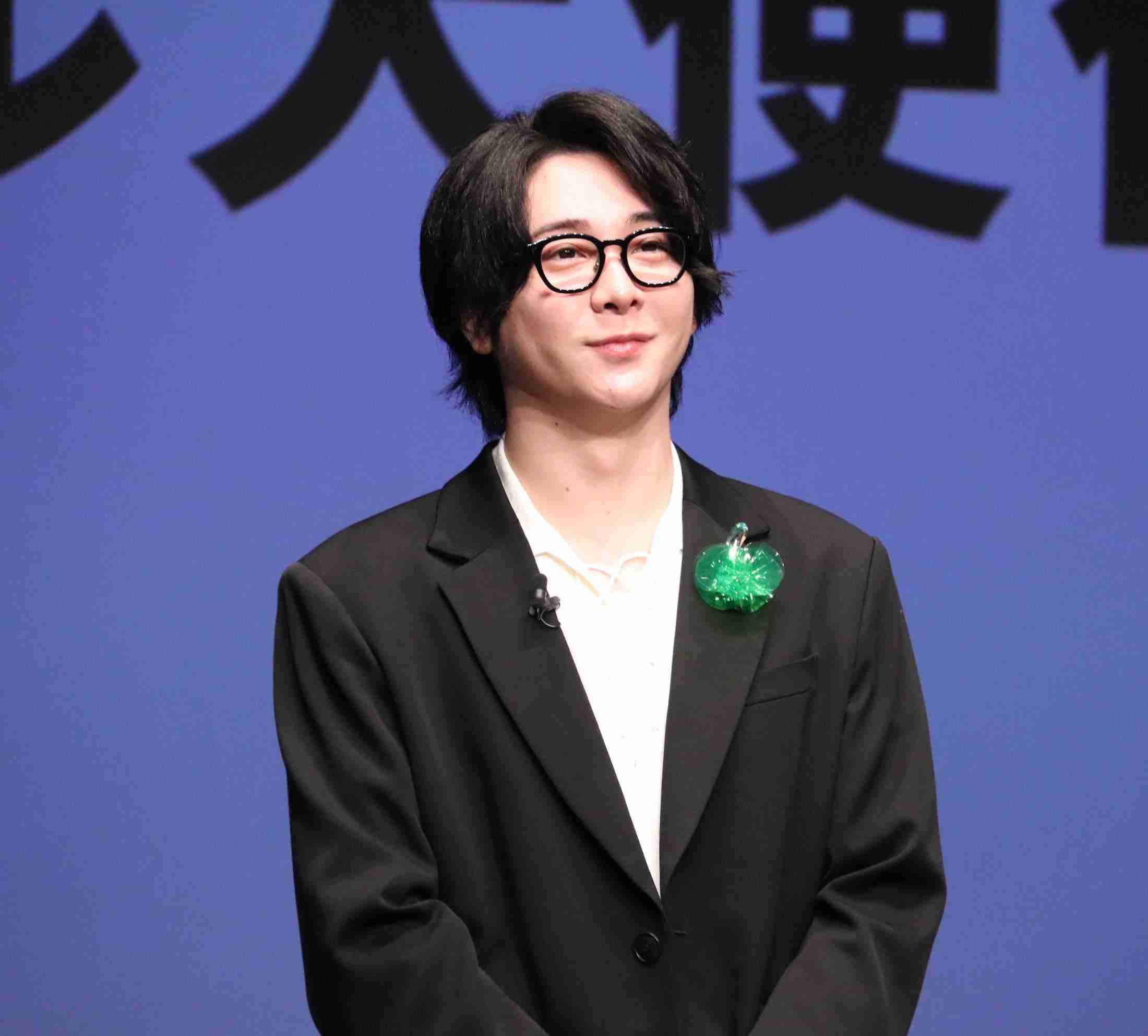 <ミセス大森元貴>“グリーンアップル大使”就任に恐縮 自身はリンゴアレルギー持ち 「食べられませんが、全力で応援」