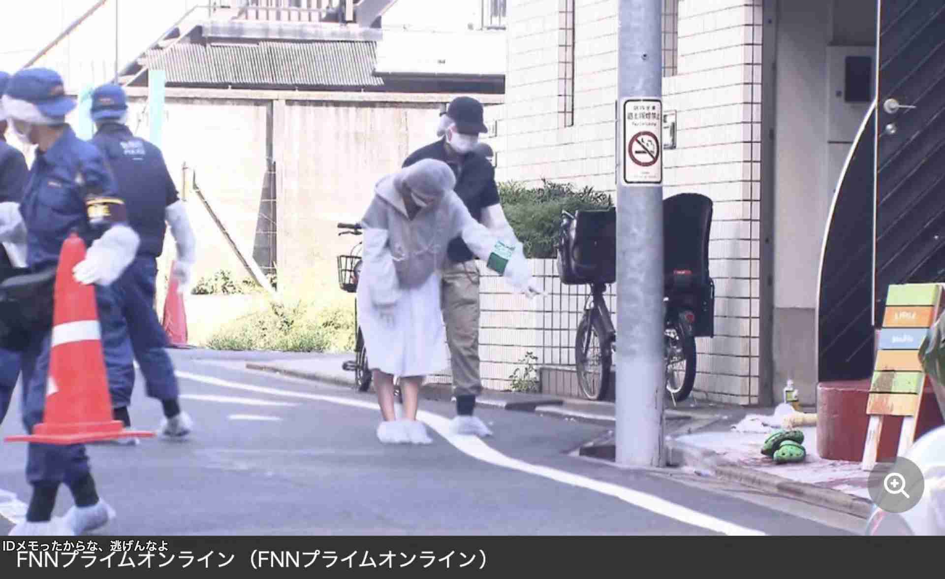 東京・世田谷区で女性が首切られ意識不明　切り付けたとみられる男が逃走　警視庁