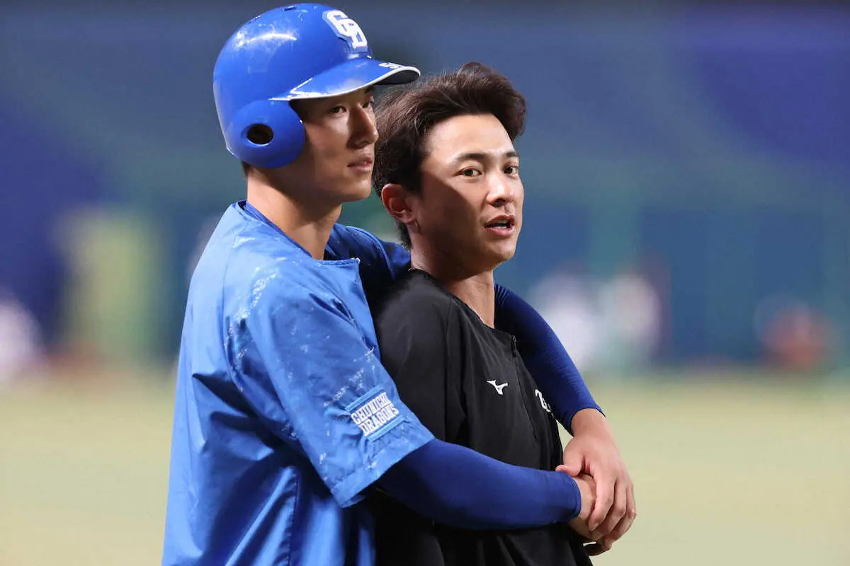 【記事全文】阪神・熊谷と中日・上林が“ニヤニヤしてしまう関係”を披露　仙台育英の同級生コンビ、試合前にギュッ - スポニチ Sponichi Annex 野球