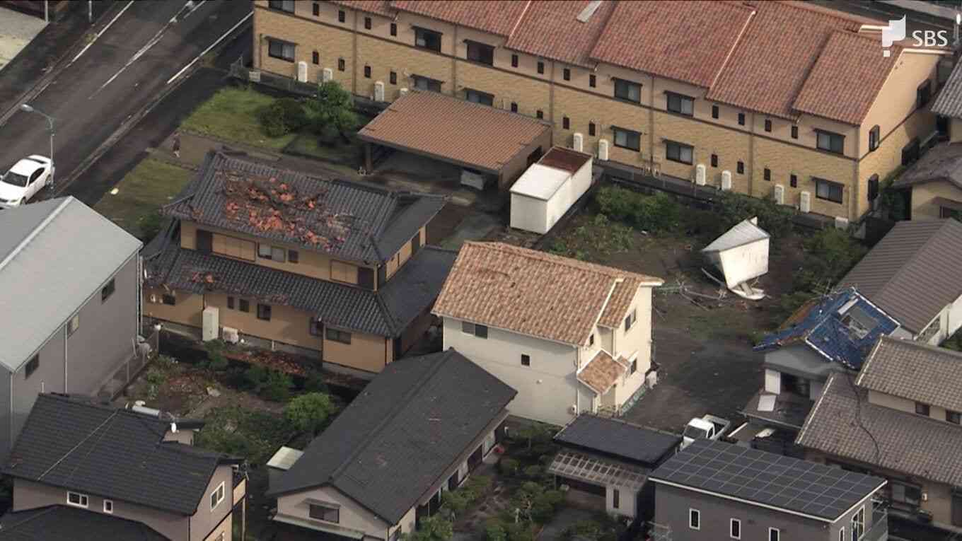 「強風で被害が」「車が横転した」家屋損壊や車の横転複数確認 けが人もいる模様＝静岡・牧之原市、吉田町