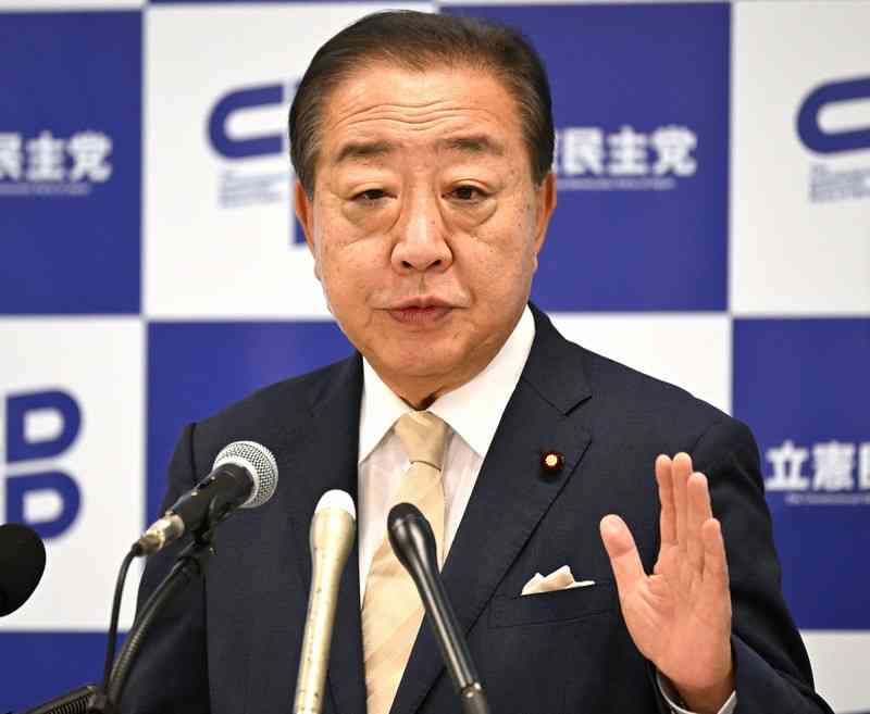 「自民総裁選は1年前の敗者復活戦」　立憲・野田代表が皮肉