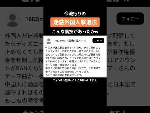 ?250万再生【撃退】迷惑な外国人にはこれをしましょう！