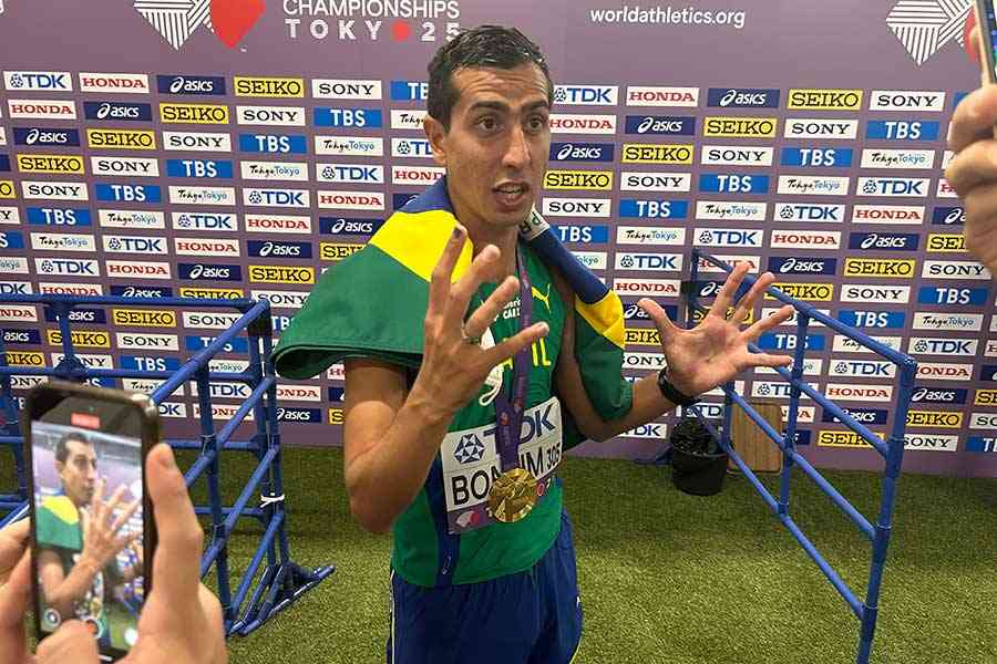 世界陸上でハプニング！　競歩金ボンフィム、レース中に結婚指輪を紛失「日本の人を信じる。助けてください」観戦したファンに捜索お願い | THE ANSWER