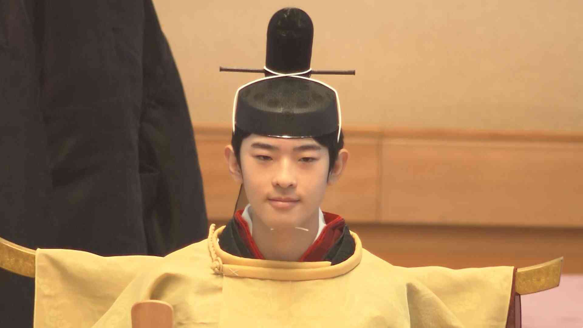 悠仁さま「加冠の儀」　陛下に「冠を賜り、誠にありがとうございました」成年の冠着用（FNNプライムオンライン（フジテレビ系）） - Yahoo!ニュース